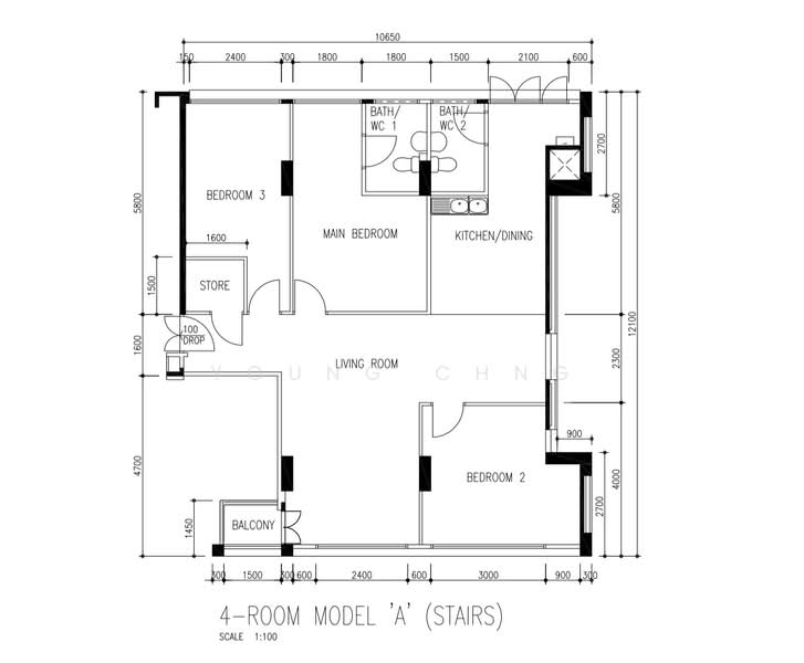 481 Pasir Ris Drive 4, 481 Pasir Ris Drive 4, 3 Bedrooms, 1,130 sqft, HDB Flat For Sale, by Young Chng, 500239166 - PropertyGuru.com.sg