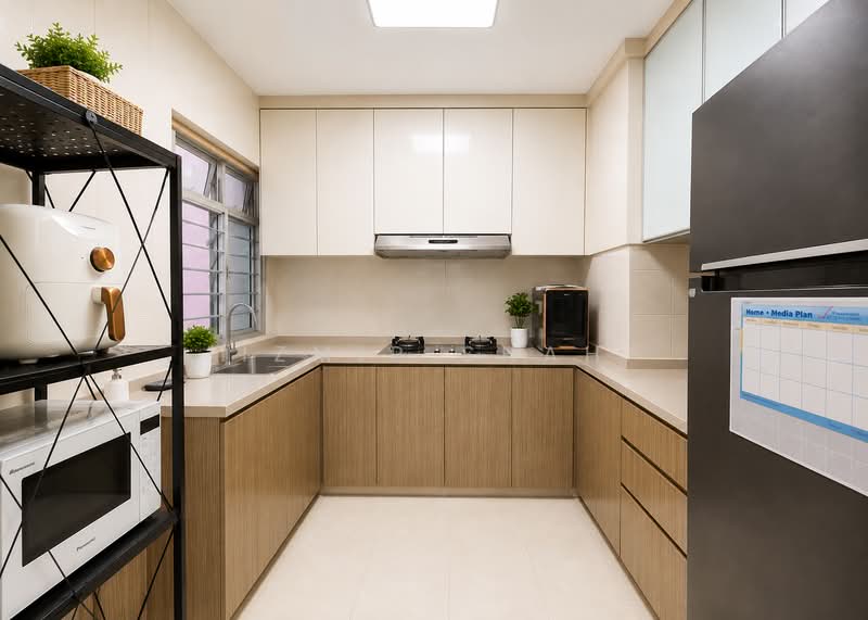 272C Sengkang Central, 272C Sengkang Central, 3 Bedrooms, 969 sqft, HDB Flat For Sale, by Izmir Shah, 500239276 - Kitchen - PropertyGuru.com.sg