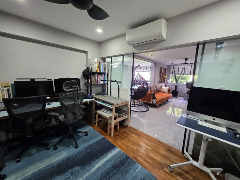 11 Toh Yi Drive, 11 Toh Yi Drive, 3 Bedrooms, 1,313 sqft, HDB Flat For Sale, by Sim Seng, 500239298 - Common Room w Study - PropertyGuru.com.sg