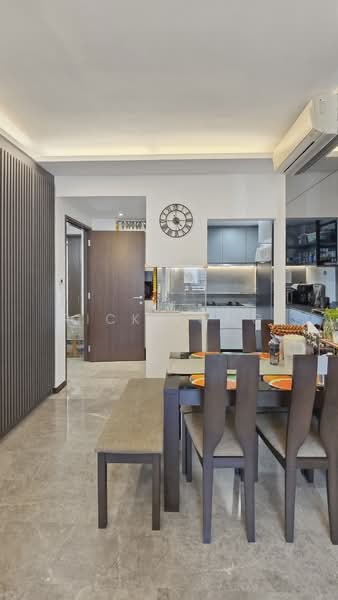 River Isles, 64 Edgedale Plains, 2 Bedrooms, 750 sqft, Condominium For Rent, by Rick Long, 500239315 - Dining Room - PropertyGuru.com.sg