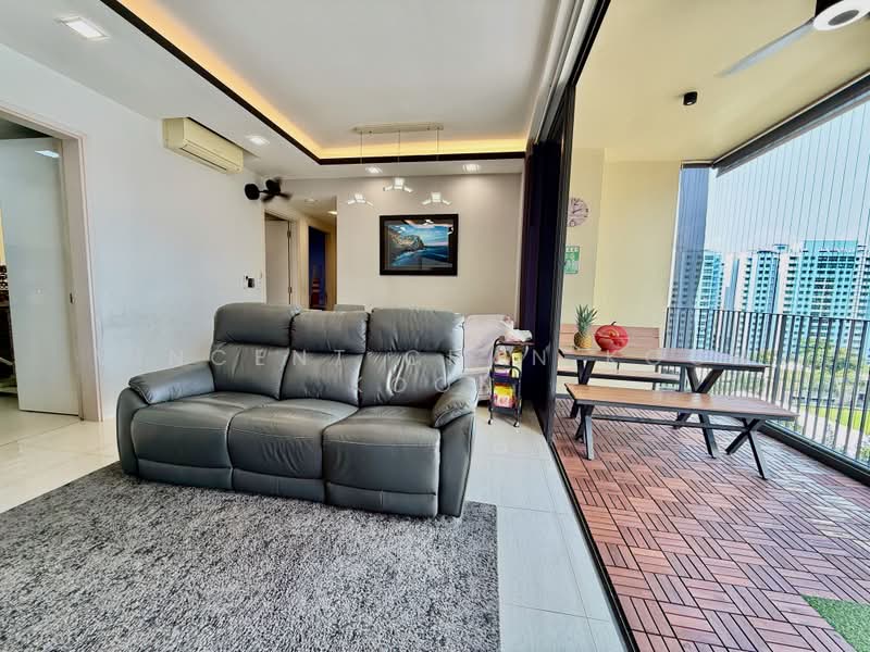 The Amore, 53A Edgedale Plains, 4 Bedrooms, 1,227 sqft, Executive Condominium For Sale, by Vincent Chan Koon Koon, 500239337 - Living Room - PropertyGuru.com.sg