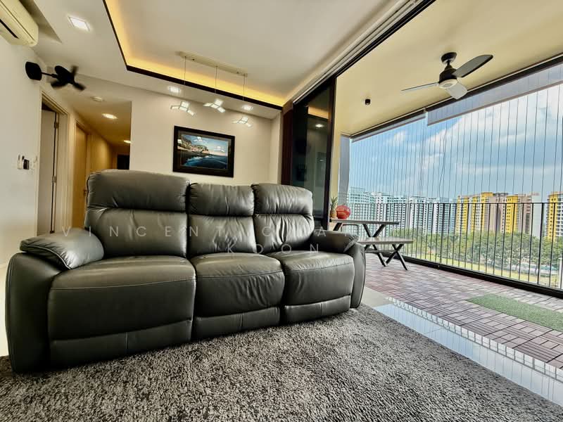 The Amore, 53A Edgedale Plains, 4 Bedrooms, 1,227 sqft, Executive Condominium For Sale, by Vincent Chan Koon Koon, 500239337 - Living Room - PropertyGuru.com.sg