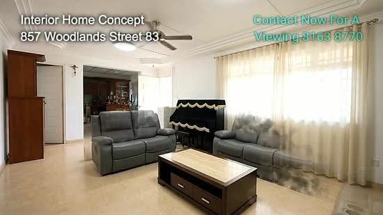 857 Woodlands Street 83, 857 Woodlands Street 83, Admiralty / Woodlands, 3 Bedrooms, 1,130 sqft, HDB Flat For Sale, by Ryan Low, 500239397 - PropertyGuru.com.sg