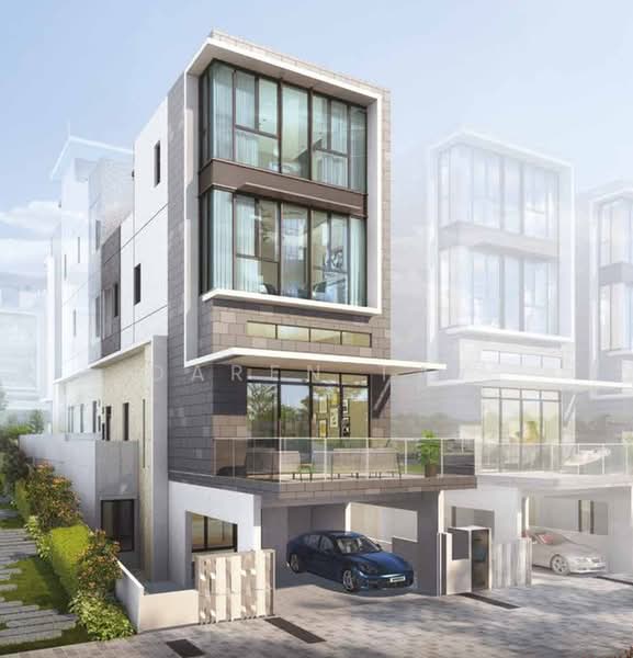 Belgravia Ace, 100 Belgravia Drive, Seletar / Yio Chu Kang, 5 Bedrooms, 4,370 sqft, Semi-Detached House For Sale, by Daren Tay, 500239404 - Type A cluster house - PropertyGuru.com.sg