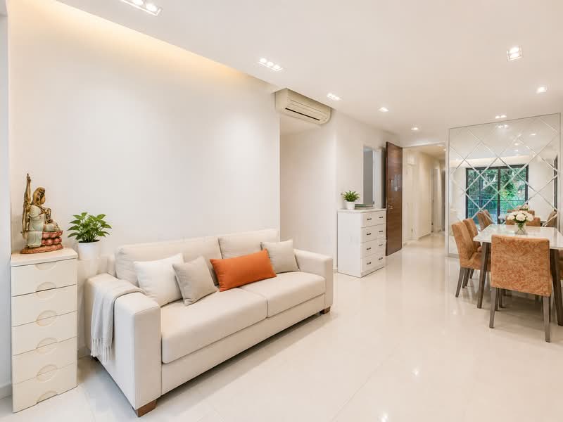 Arc at Tampines, Tampines Avenue 8, 3 Bedrooms, 990 sqft, Condominium For Sale, by Fifi Huang, 500239445 - Living Room - PropertyGuru.com.sg