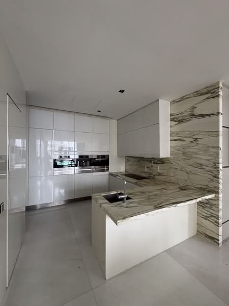 Le Nouvel Ardmore, 1A Ardmore Park, 4 Bedrooms, 3,961 sqft, Condominium For Rent, by Brady Li, 500239468 - Kitchen - PropertyGuru.com.sg