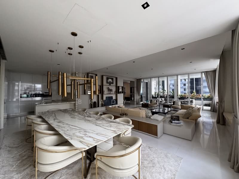 Le Nouvel Ardmore, 1A Ardmore Park, 4 Bedrooms, 3,961 sqft, Condominium For Rent, by Brady Li, 500239468 - Living Room - PropertyGuru.com.sg