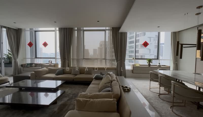 Le Nouvel Ardmore, 1A Ardmore Park, 4 Bedrooms, 3,961 sqft, Condominium For Rent, by Brady Li, 500239468 - Living Room - PropertyGuru.com.sg