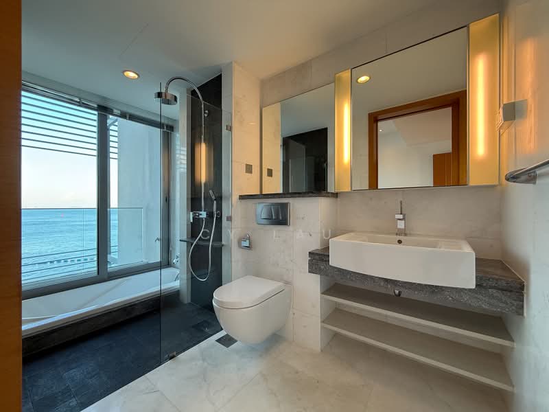 The Oceanfront @ Sentosa Cove, Harbourfront / Telok Blangah, 4 Bedrooms, 2,067 sqft, Condominium For Sale, by CY Lau, 500239528 - Bathroom - PropertyGuru.com.sg