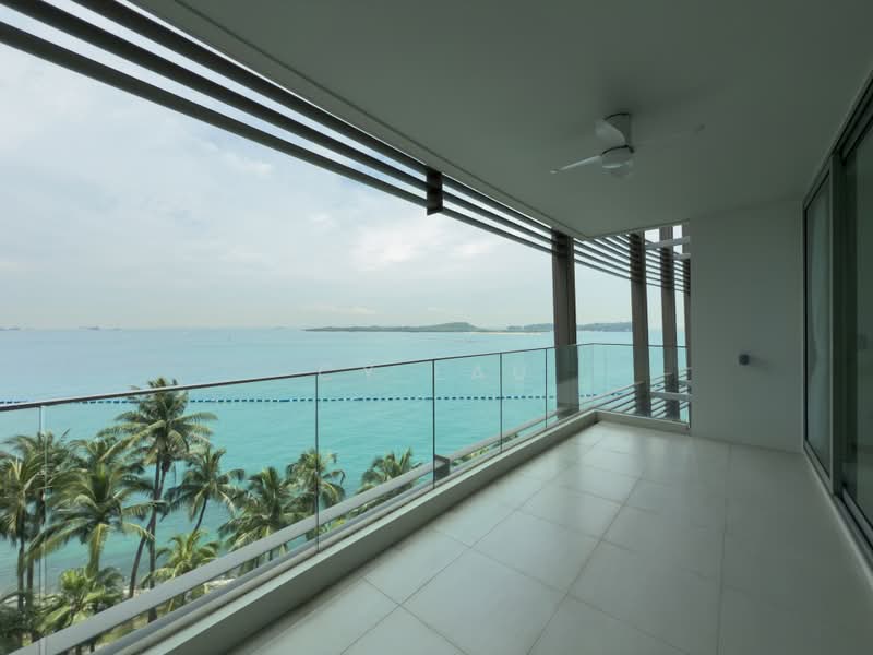 The Oceanfront @ Sentosa Cove, Harbourfront / Telok Blangah, 4 Bedrooms, 2,067 sqft, Condominium For Sale, by CY Lau, 500239528 - Balcony - PropertyGuru.com.sg