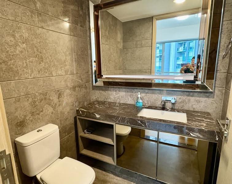 Stars of Kovan, 986 Upper Serangoon Road, 1 Bedroom, 517 sqft, Condominium For Rent, by Vanessa Duan, 500239611 - Bathroom - PropertyGuru.com.sg