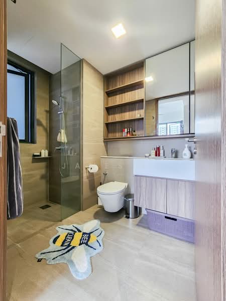 Piermont Grand, 44 Sumang Walk, 3 Bedrooms, 840 sqft, Executive Condominium For Sale, by James Li, 500239621 - Bathroom - PropertyGuru.com.sg