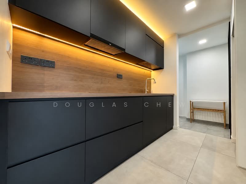 Ferraria Park Condo, 8 Flora Drive, 1 Bedroom, 721 sqft, Condominium For Rent, by Douglas Chew, 500239639 - Kitchen - PropertyGuru.com.sg