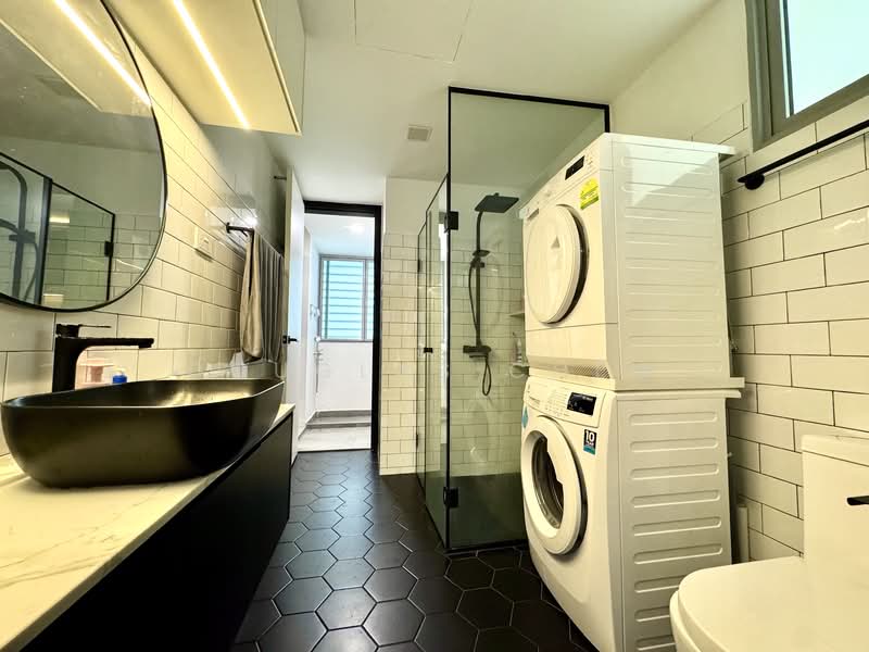 Ferraria Park Condo, 8 Flora Drive, 1 Bedroom, 721 sqft, Condominium For Rent, by Douglas Chew, 500239639 - Bathroom - PropertyGuru.com.sg