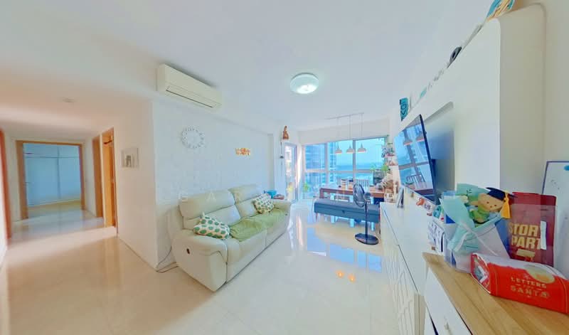 The Santorini, 25 Tampines Street 86, 4 Bedrooms, 1,259 sqft, Condominium For Sale, by Gary Ong, 500239724 - Living Room - PropertyGuru.com.sg