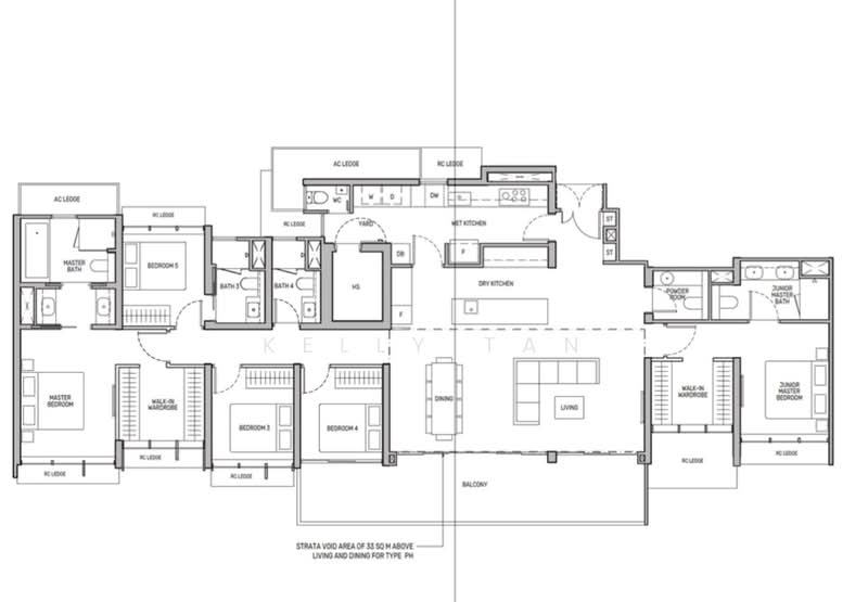 Tembusu Grand, 94 Jalan Tembusu, 5 Bedrooms, 2,691 sqft, Condominium For Sale, by Kelly Tan, 500239809 - PropertyGuru.com.sg