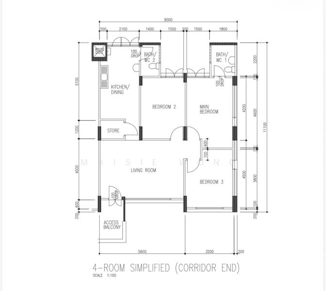 514 Hougang Avenue 10, 514 Hougang Avenue 10, 3 Bedrooms, 957 sqft, HDB Flat For Sale, by Maisie Wong, 500239896 - PropertyGuru.com.sg