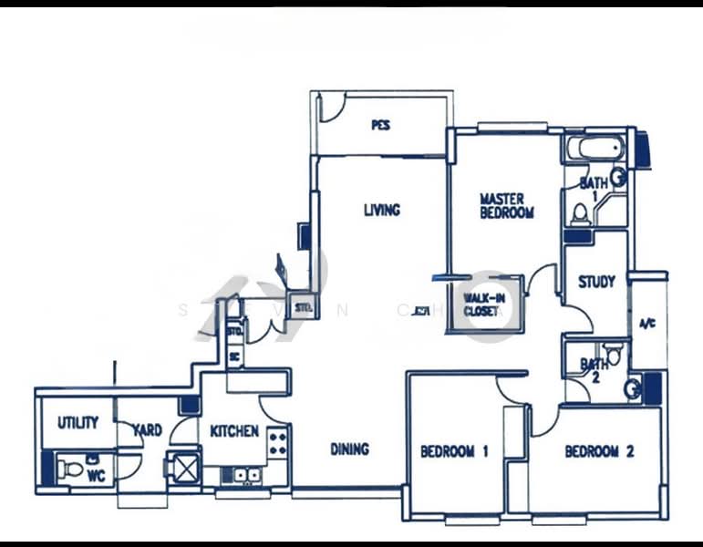 The Clearwater, 8 Bedok Reservoir View, 4 Bedrooms, 1,530 sqft, Condominium For Sale, by Steven Chia, 500239921 - PropertyGuru.com.sg