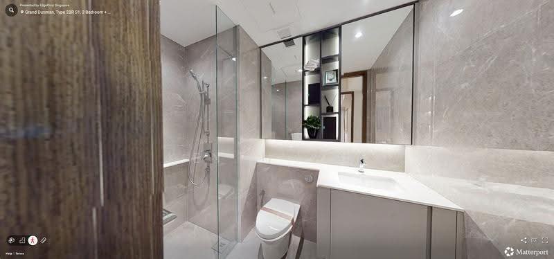 Grand Dunman, 18 Dunman Road, 2 Bedrooms, 667 sqft, Condominium For Rent, by Keith Tan, 500239959 - Bathroom - PropertyGuru.com.sg