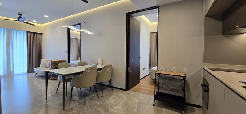The Reef at King's Dock, 20 Harbourfront Avenue, 2 Bedrooms, 689 sqft, Condominium For Rent, by Yong Kin Kock, 500240000 - Dining Area, 4-seaters can seat 6 - PropertyGuru.com.sg