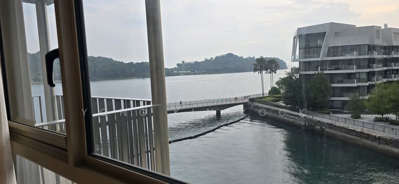 The Reef at King's Dock, 20 Harbourfront Avenue, 2 Bedrooms, 689 sqft, Condominium For Rent, by Yong Kin Kock, 500240000 - View from Master Bedroom - PropertyGuru.com.sg