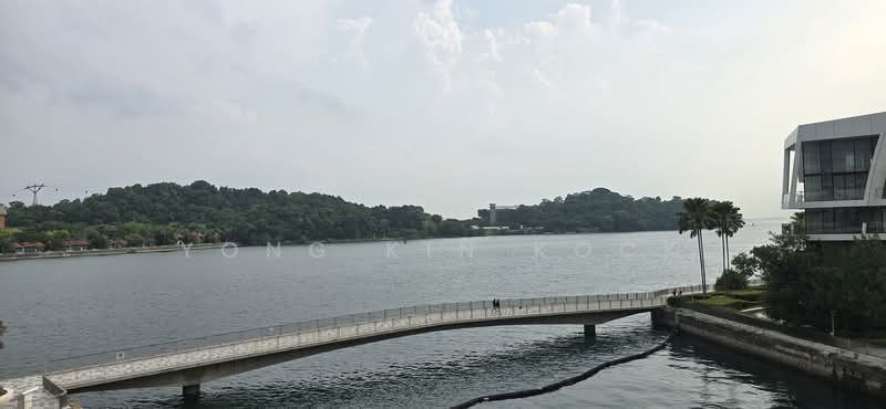 The Reef at King's Dock, 20 Harbourfront Avenue, 2 Bedrooms, 689 sqft, Condominium For Rent, by Yong Kin Kock, 500240000 - View from the Balcony - PropertyGuru.com.sg