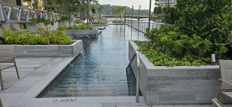 The Reef at King's Dock, 20 Harbourfront Avenue, 2 Bedrooms, 689 sqft, Condominium For Rent, by Yong Kin Kock, 500240000 - Pool - PropertyGuru.com.sg