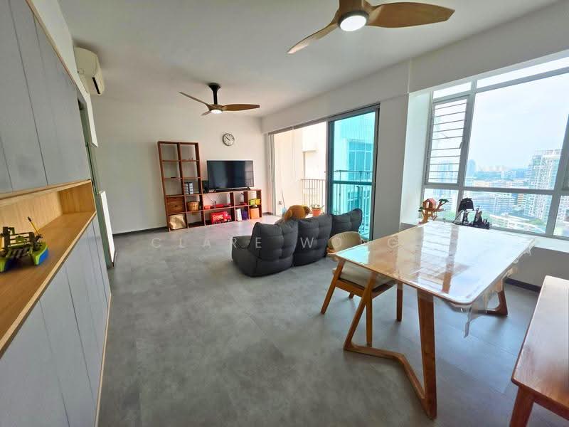 One St Michael's, 1 Saint Michael's Road, 4 Bedrooms, 1,378 sqft, Condominium For Rent, by Clare Wong, 500240005 - Living Room - PropertyGuru.com.sg