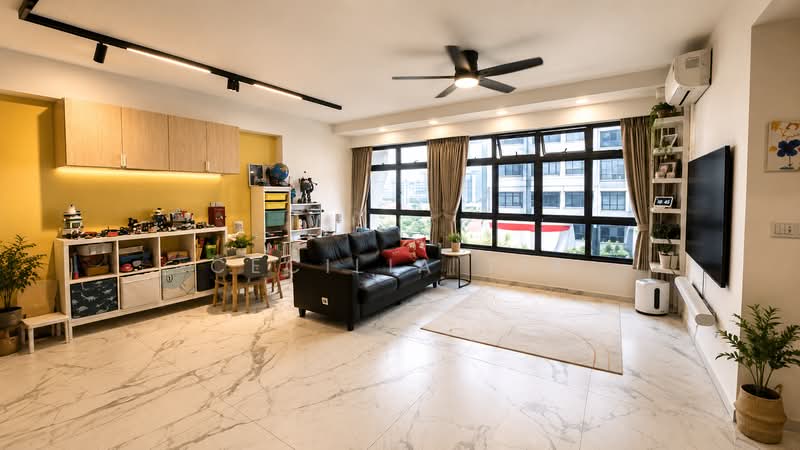 110A Bidadari Park Drive, 110A Bidadari Park Drive, 4 Bedrooms, 1,216 sqft, HDB Flat For Sale, by Cecilia Tia, 500240009 - Living Room - PropertyGuru.com.sg
