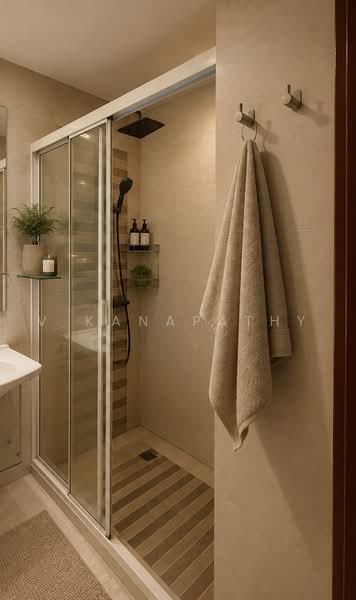 The Shaughnessy, 56 Miltonia Close, 5 Bedrooms, 3,541 sqft, Terraced House For Sale, by V Kanapathy, 500240045 - Master Bathroom - PropertyGuru.com.sg