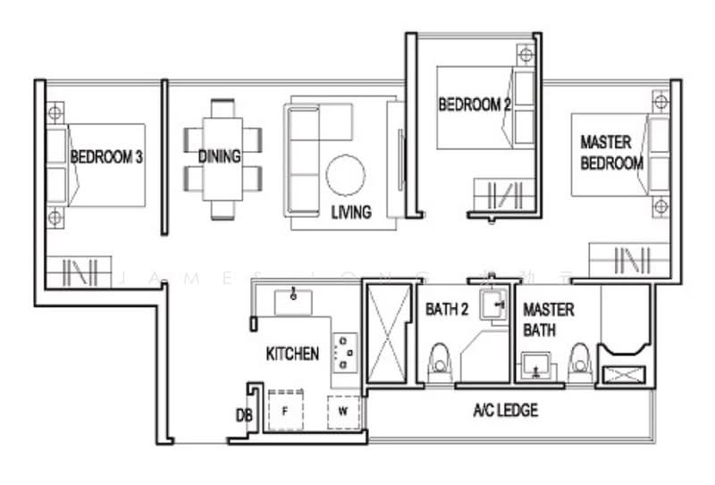 Symphony Suites, 1 Yishun Close, 3 Bedrooms, 797 sqft, Condominium For Sale, by James Long 龙劲元, 500240051 - PropertyGuru.com.sg