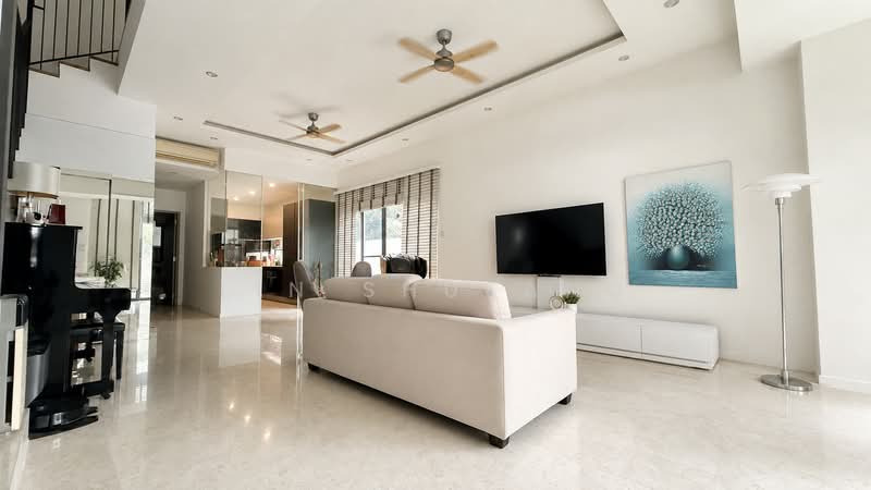 Pavilion Park, Pavilion Circle, 5 Bedrooms, 3,200 sqft, Semi-Detached House For Sale, by Lin Shufang, 500240090 - Living Room - PropertyGuru.com.sg