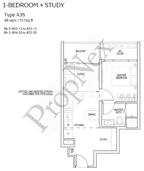 Piccadilly Grand, Northumberland Road, Farrer Park / Serangoon Rd, 1 Bedroom, 517 sqft, Condominium For Sale, by Tony Soh, 500240098 - PropertyGuru.com.sg