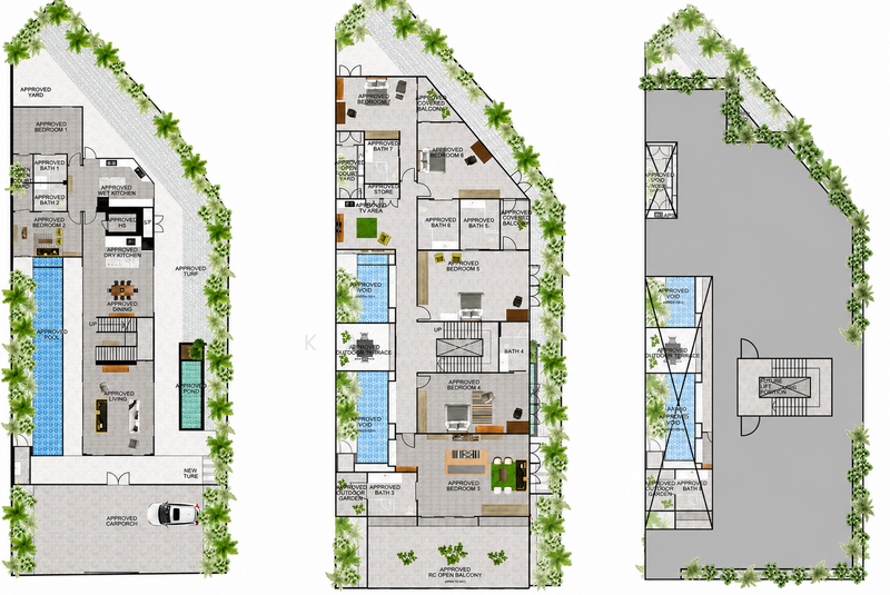 Semi- Detached in District 25 Jalan Bumbong | Woodlands Park, Jalan Rasok, Jalan Jendela, Gelegar, Jalan Bumbong, Jalan Rasok, Jalan Jendela, Jalan Gelegar, 8 Bedrooms, 8,320 sqft, Semi-Detached House For Sale, by Kai Mun, 500240112 - PropertyGuru.com.sg