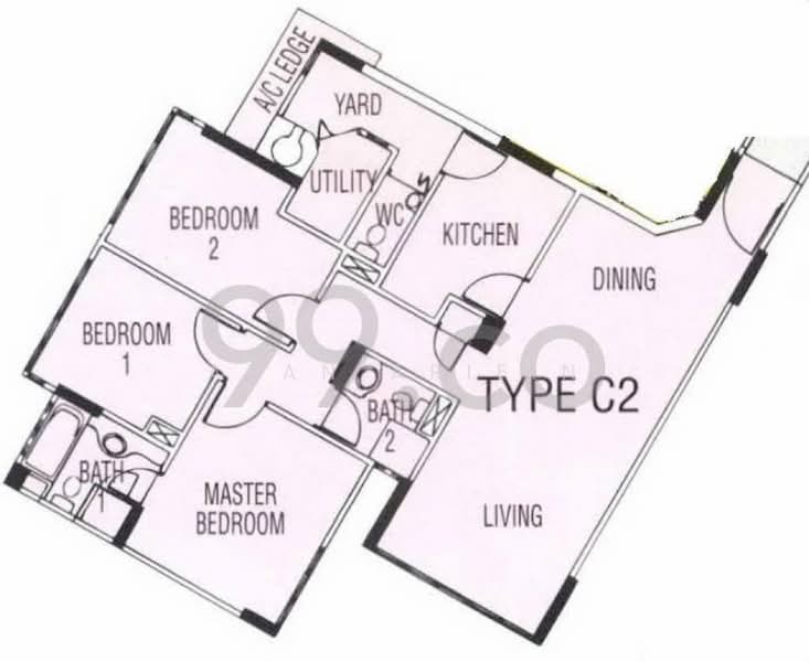 Regent Grove, 50 Choa Chu Kang North 7, 3 Bedrooms, 1,163 sqft, Condominium For Sale, by Azan Arifin, 500240165 - PropertyGuru.com.sg