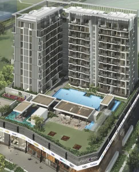 The MidTown, 1189 Upper Serangoon Road, Hougang / Punggol / Sengkang, 786 sqft, Mall Shop For Sale, by Pravin Kumar, 500240236 - Exterior - CommercialGuru.com.sg