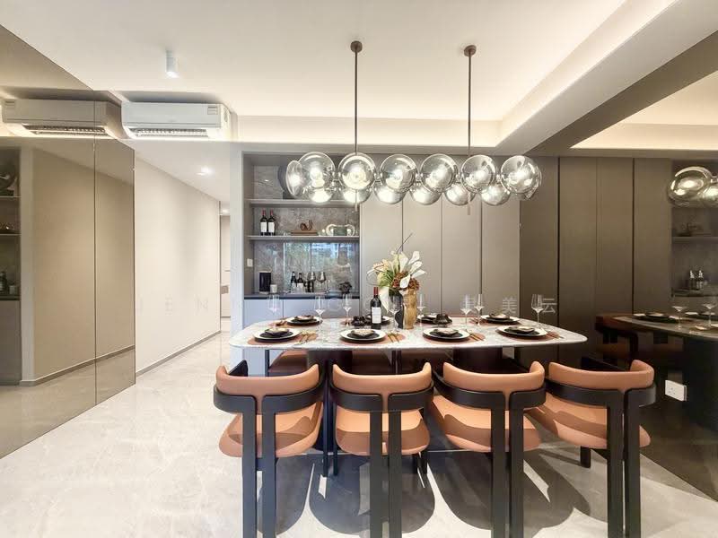 Norwood Grand, Admiralty / Woodlands, 4 Bedrooms, 1,313 sqft, Condominium For Sale, by Jenny Goh 吴美云, 500240237 - Dining Room - PropertyGuru.com.sg