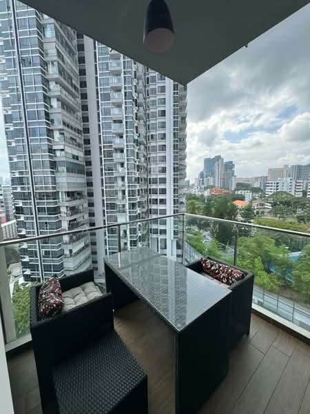 Forte Suites, 88 Mergui Road, 2 Bedrooms, 614 sqft, Condominium For Sale, by Pravin Kumar, 500240247 - Balcony - PropertyGuru.com.sg