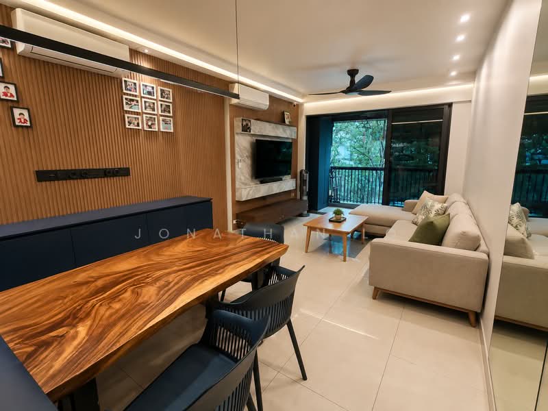 High Park Residences, 27 Fernvale Road, 4 Bedrooms, 1,227 sqft, Condominium For Sale, by Jonathan Lo, 500240337 - Living Room - PropertyGuru.com.sg