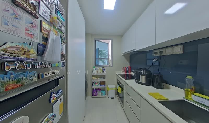 The Santorini, Tampines Street 86, 2 Bedrooms, 732 sqft, Condominium For Rent, by Xavier Goh, 500240347 - Kitchen - PropertyGuru.com.sg