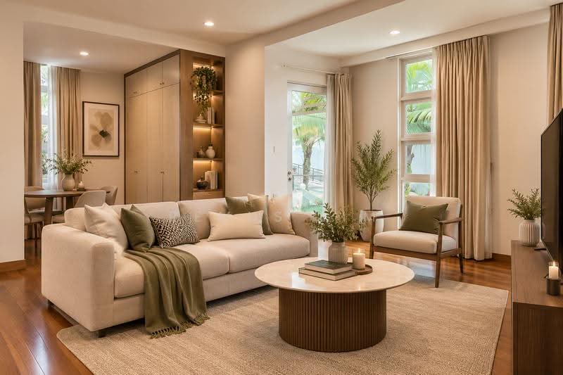 Namly Crescent Semi-D, Namly Crescent, Tanglin / Holland / Bukit Timah, 5 Bedrooms, 4,400 sqft, Semi-Detached House For Rent, by Remus Lim, 500240357 - Living Room - PropertyGuru.com.sg