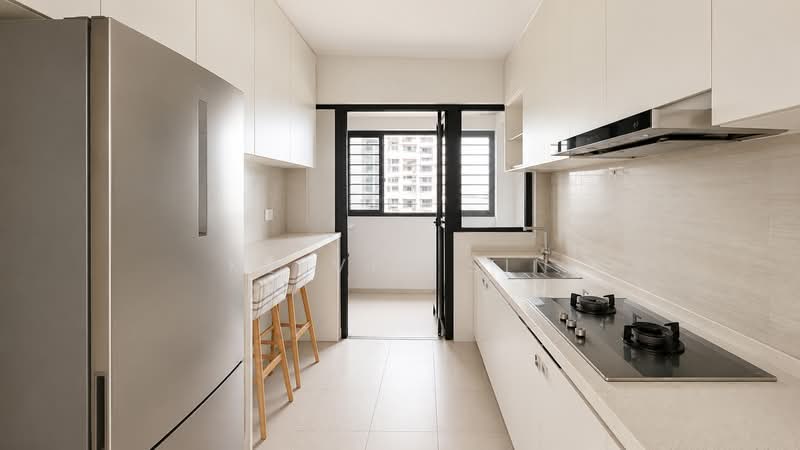 118A Alkaff Crescent, 118A Alkaff Crescent, 3 Bedrooms, 1,001 sqft, HDB Flat For Sale, by Kelvin Sin, 500240358 - Kitchen - PropertyGuru.com.sg