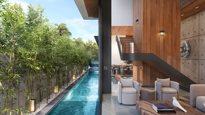 Brand New Next to the Bukit Tunggal GCBA - $9.38M starting from!, , 5 Bedrooms, 5,094 sqft, Terraced House For Sale, by Vernon Teo, 500240394 - Living Room - PropertyGuru.com.sg
