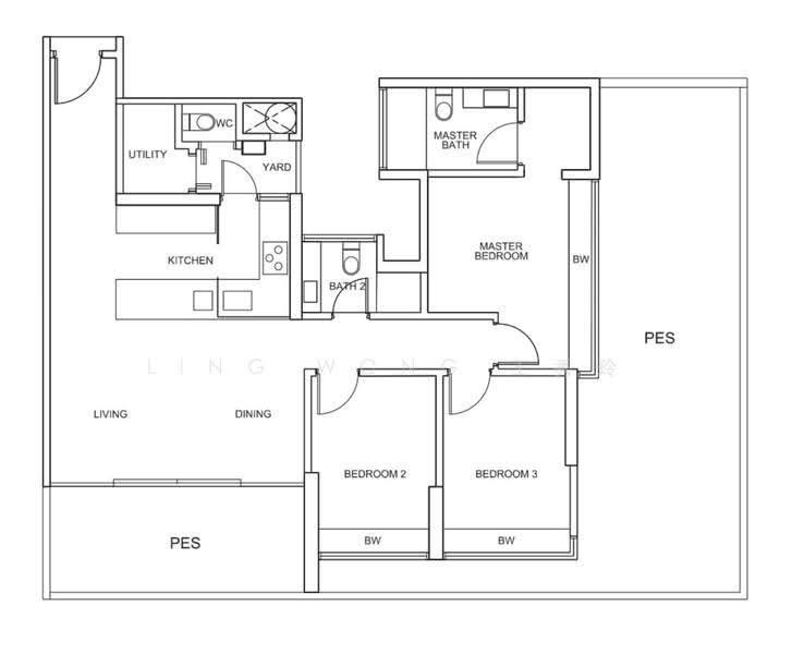 Centro Residences, 59 Ang Mo Kio Avenue 8, Ang Mo Kio / Bishan / Thomson, 3 Bedrooms, 1,744 sqft, Condominium For Sale, by Ling Wong 王秀玲, 500240402 - PropertyGuru.com.sg