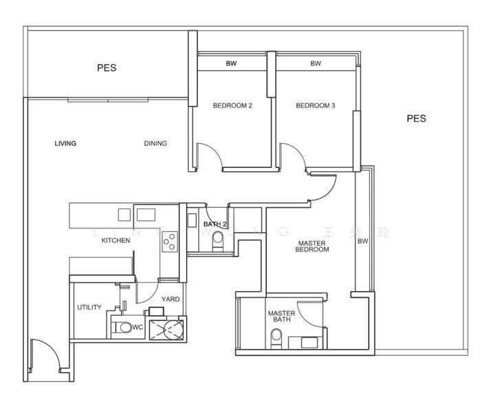 Centro Residences, 59 Ang Mo Kio Avenue 8, Ang Mo Kio / Bishan / Thomson, 3 Bedrooms, 1,744 sqft, Condominium For Sale, by Ling Wong 王秀玲, 500240402 - PropertyGuru.com.sg