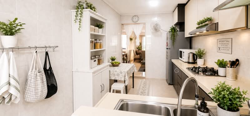 226 Yishun Street 21, 226 Yishun Street 21, Sembawang / Yishun, 3 Bedrooms, 1,001 sqft, HDB Flat For Sale, by Roza Sure Bagus, 500240427 - Kitchen overview - PropertyGuru.com.sg