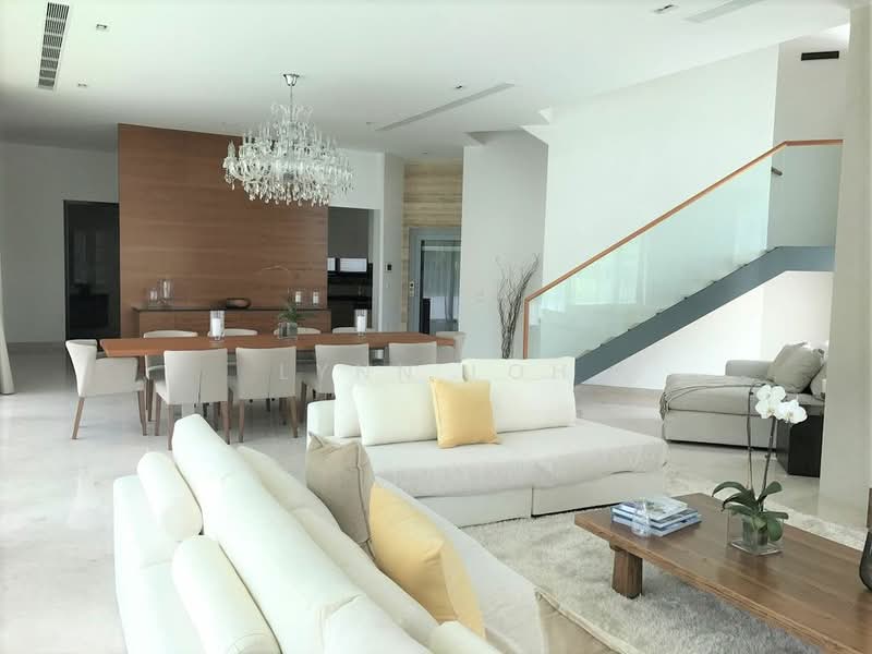 CONTEMPORARY MODERN BUNGALOW @ LORNIE RD, LORNIE ROAD, 7 Bedrooms, 9,450 sqft, Bungalow House For Rent, by Lynn Loh, 500240463 - Living Room - PropertyGuru.com.sg