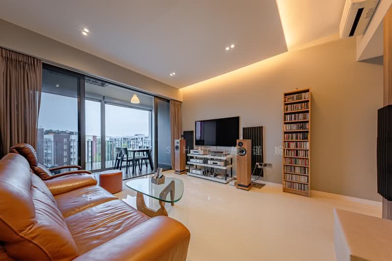 The Jovell, 27 Flora Drive, 3 Bedrooms, 904 sqft, Condominium For Sale, by Joy Shi 施谨婉, 500240466 - Living Room - PropertyGuru.com.sg