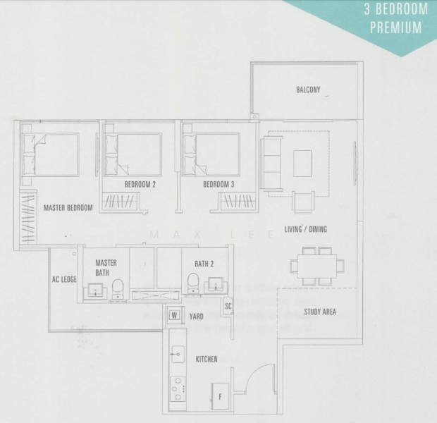 Lake Life, 2 Tao Ching Road, 3 Bedrooms, 1,087 sqft, Condominium For Sale, by Max Lee, 500240469 - PropertyGuru.com.sg