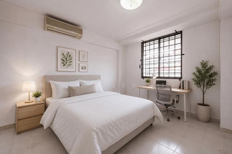 16 Eunos Crescent, 16 Eunos Crescent, 2 Bedrooms, 635 sqft, HDB Flat For Sale, by Elaine Wong, 500240472 - Bedroom - PropertyGuru.com.sg